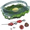 Hasbro Beyblade Burst QuadDrive, Set da Battaglia Interstellar Drop, Beystadium, 2 trottole Giocattolo e 2 lanciacolpi, per Bambini dagli 8 Anni in su