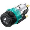HELLA 8EZ 008 021-001 Accendisigari, 12V, Montaggio, interno, Spina Spina piatta