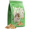 Little One Gerbilli | 400 g | Alimento completo per gerbilli | Contiene proteine, grassi, carboidrati, minerali e vitamine | Con yucca e banane essiccate