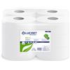 Lucart Carta Igienica Eco Mini Jumbo - 2 Veli - 15 Gr - � 18 Cm - 9,1 Cm X 150 Mt - Pacco 12 Rotoli - Lucart - 812126p
