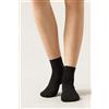 Calzedonia Calzini Corti A Coste Nero