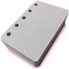 tipome Refill Ricarica 200 Fogli Carta QUADRETTI 5 MM - 120gr Formato MINI 67mm x 105mm, 5-fori