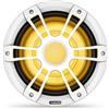 FUSION Subwoofer Nautico SG-SL103SPW da 10 600W con griglia Bianca Luci LED 010-02774-10