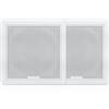 FUSION FM-F65RW 6.5 autoparlanti marini da incasso quadrati BIANCO art.010-02299-10
