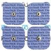 COMPEX ELETTRODI DURASTICK 5x5 CM ATTACCO SNAP - 4 BUSTE