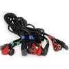COMPEX Set di 4 cavi 8P Snap per modelli Mi Sport 500 Mi Fitness Trainer Theta Pro art. 601130
