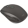 Logitech MX Anywhere 2S Mouse Wireless, Multidispositivo, Bluetooth o 2.4 GHz Wireless con Ricevitore USB Unifying, 4000 DPI su Ogni Superficie, Ricaricabile, PC/Mac/Laptop/iPadOS, Nero