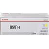 Canon TONER ORIGINALE CANON 3624C001 059H GIALLO I-SENSYS LBP-852 LBP-850C SERIES 15,5K