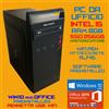 Laser PC COMPUTER PC da UFFICIO INTEL i5 Ram 8GB SSD256GB DVDRW Windows 10 + Office 2019
