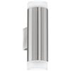 Eglo LED lampada da parete esterna Riga, lampada da parete a 2 | fiamme, realizzata in acciaio zincato, colore: antracite, protezione IP44