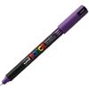 UNI MITSUBISHI Marcatore a base d'acqua Uni Posca Pen PC1M - punta extra fine 0,7mm - viola - Uni Mitsubishi (unità vendita 1 pz.)