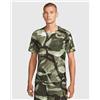 Nike T-Shirt Dri-FIT Miler Girocollo Camo Verde Uomo