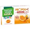 Amicafarmacia Tantum Verde Natura Junior Propoli+C per il benessere della gola 15 pastiglie gommose gusto arancia