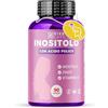 VIVACAPS Inositolo integratore 1200 mg con Acido Folico 400 mg 90Cps, Integratore di inositolo e acido folico per Ovaio Policistico e Supporto per l' equilibrio ormonale femminile - Made in italy