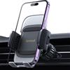 Lamicall Porta Cellulare Auto per Presa d'Aria - [2023 Clip a Molla Nuovo] Rilascio Rapido, 360° Rotazione, Gancio Metallico, Supporto Universale Auto per iPhone 17 16 15 14, Huawei, 4-7 Smartphones