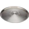 Lacor 57932 - Coperchio Acciaio Inox, Argento, 32 x 1 x 10 cm | Realizzato in acciaio inossidabile alimentare; alta resistenza alla corrosione e usura quotidiana in cucina