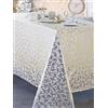 CALITEX Cytise - Tovaglia in poliestere, 140 x 250 cm, colore: Oro