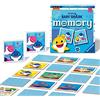 Ravensburger Italy - Baby Shark Memory in Formato Pocket, 15x15 cm, Gioco in Cartone, 24 Coppie in Cartone, 48 Carte, per Bambini a Partire da 4 Anni, da 2 a 8 Giocatori, 20663 6