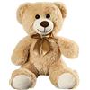 SNOWOLF Teddy Bear Peluche Carino Stuffed Animale Giocattolo Cuscino Bambola Regalo per Bambini Ragazzi Ragazza Compleanno Natale San Valentino (13.7In/35CM, Marrone)