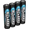 ANSMANN Allinea il titolo secondo DE: Batteria ricaricabile Micro NiZn AAA 1,6 V 900 mWh, 4 batterie ricaricabili