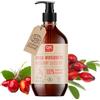 QKnatur Olio di Rosa Mosqueta Vegano 100% naturale- Rosa Canina - 250 ml - per Cicatrici e Smagliature - Antirughe Antietà - BIO - Spremuto a Freddo