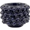 Sicilia Bedda - VASO PORTAPENNE a forma di Pigna Siciliana in Ceramica di CALTAGIRONE - Prodotto Artigianale (8X10, Blu)