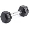 Diamond Professional Manubrio esagonale gommato diamond da 3 kg