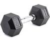 Diamond Professional Manubrio esagonale gommato diamond da 9 kg