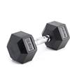 Diamond Professional Manubrio esagonale gommato diamond da 12,5 kg