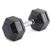Diamond Professional Manubrio esagonale gommato diamond da 15 kg