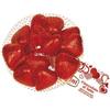 Zeus Party Retina con cioccolatini a forma di cuori rossi Sorini 70 g
