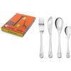 Zilverstad 6839030, Set di 4 Posate per Bambini con Gli Animali dello Zoo di Miffy, Metallo, Grigio Acciaio, 160/170/160/130mm