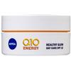 Nivea Q10 Energy Healthy Glow Day Care SPF15 crema per ridurre visibilmente le rughe sul viso 50 ml per donna