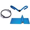 JK Fitness Lady Fitness Kit con Pilates Ring, Thigh Toner e Tappetino Pieghevole