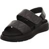 Legero Sandalo da donna Sunwalker, Nero 0100, 40 EU