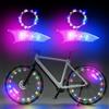 flintronic Luci dei Raggi della Bicicletta, 4 Pezzi Luci per Ruote LED per Bici, Luci a LED per Bici, Luce per Raggi per Bici Impermeabile, 3 modalità Lampada Flash
