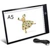XIAOSTAR A5 LED Light Table Pad Light Pad LED Drawing Pad Luminosità regolabile Light Box Copy Board con cavo USB per artisti che disegnano Animazione Tappetino luminoso per pittura con diamanti