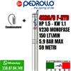 Pedrollo 4SR6/9 POMPA COMPLETA SOMMERSA X POZZI 4" PEDROLLO 4SR6M/ HP1.5 150LT/MIN