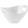 APS Mini coppetta finger food melamina bianca con manici cm 9,5x9x5,5h