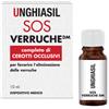 Unghiasil Dispositivo medico per verruche in flacone con pennellino 10ml + 9 cerotti copriverruca