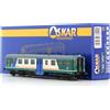 Os.Kar 5019 Os.Kar Ln 664 3528 Livrea XMPR, carrelli 27, modificato per ALn 668
