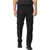 Jack Wolfskin Glastal Zip off Pants M, Pantaloni da Trekking Uomo, Nero, 58