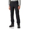 Jack Wolfskin Glastal Zip off Pants M, Pantaloni da Trekking Uomo, Nero, 46