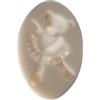 Silikomart | Stampo in Silicone per Pasta di Zucchero BEAR, Stampo per Decorazioni Torta, Tema Principe, Misure 143 x 124 x 41 mm,