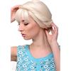 WIG ME UP - Parrucca Donna Fiabesca Tradizionale Coda Intrecciata Crocchia Biondo Platino GFW2030A-60