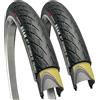 Fincci Copertone 700x32c - Coppia Pieghevole Pneumaticos 28, Gomme Bici da Corsa con Protezione Antipuntura Antiforatura da 1 mm - per Elettrica Bici, Montagne Bicicletta 32-622 - Confezione da 2 Roam