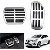 GAFAT 2020-2026 Renαult Clio 5/Captur 2/Arkana/Megane E-Tech, 18-26 Dacia Duster 3 Bigster Duster 2, Qashqai J12, 16-24 Kadjar/Koleos Pedale del Gas e Freno, Poggiapiedi Copertura Pedali [Automatico]