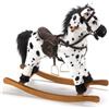 Bayer Chic 2000 405-06 - Cavallo a dondolo Carlotta, con suono, colore: Nero/Bianco