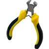 AERZETIX - Pinze da taglio mini Frontale/Cutter/Tenaglie 110mm - Impugnatura Antiscivolo Bi-Materiale - Utensile da Taglio/Accessorio Manuale - DIN 5743 - in acciaio/CR-V/ - C45823