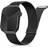 Yoohoo Cinturino Metallo per Cinturino Apple Watch 40mm 42mm 41mm 38mm | Doppio Aggiornato Magnetico, Cinturino Milanese per iWatch Serie 11 10 9 8 7 6 5 4 3 2 1 Ultra SE 3 2 1 per Uomo e Donna